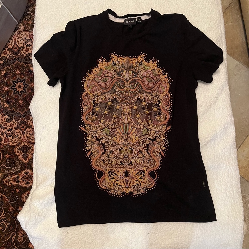 Just cavalli skull shirt